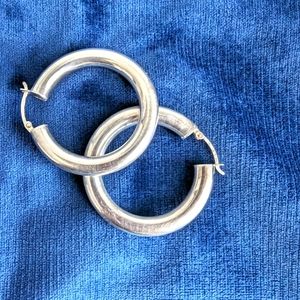 Italian silver earrings
